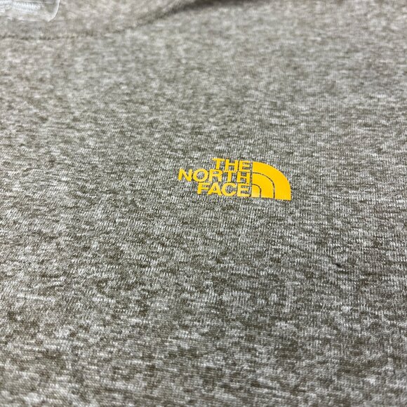 The North Face Shirt Mens Large Short Sleeve T-Shirt Dark Green Brown Trail - Picture 6 of 9